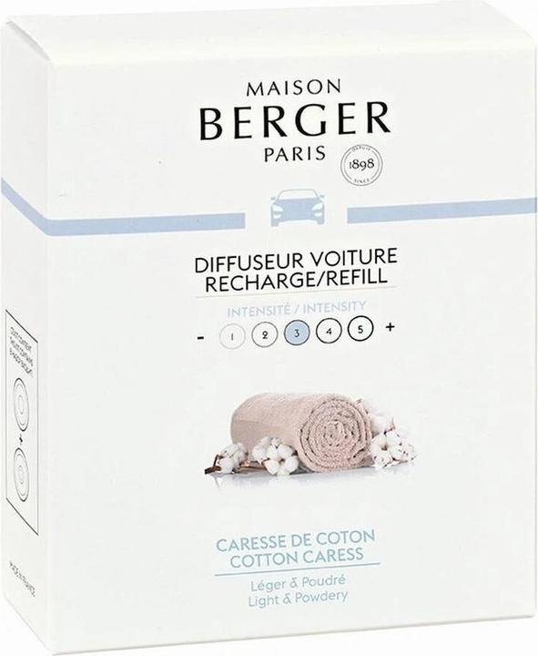 Image du produit Maison Berger Autodiffuseur Recharge Caresse de coton 2 pièces