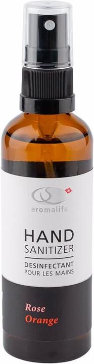 Actual product image Aromalife Handsanitizer Rose Orange liq (75 ml)