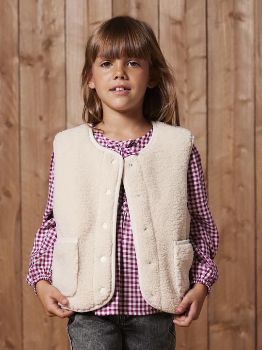 Produktbild Vertbaudet Mädchen Weste aus Teddyfleece (92)