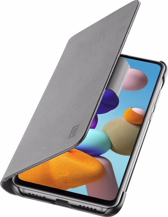 Produktbild Cellularline BOOK3GALA21S Handy-Schutzhülle 16,5 cm (6.5" ) Flip case Schwarz (Samsung Galaxy A21s)