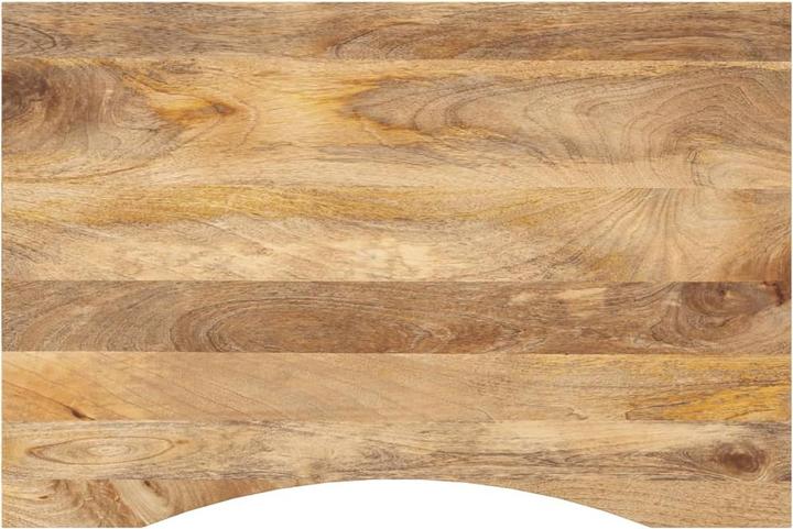 Produktbild VidaXL Schreibtischplatte Tischplatte Holzplatte mit Aussparung Massivholz Mango (100 x 60 x 2.5 cm)