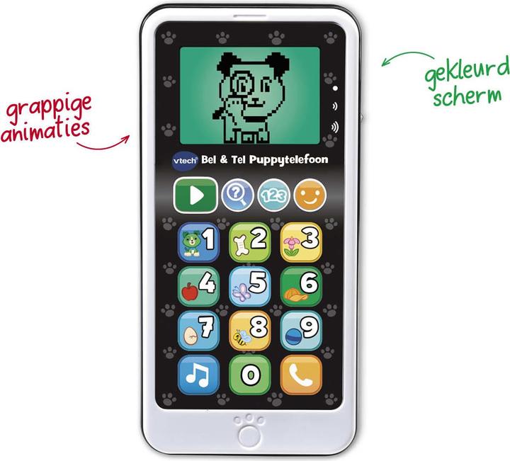 Produktbild VTech Bel & Tel Puppytelefoon (Deutsch, 1.50 - 4 Jahre)