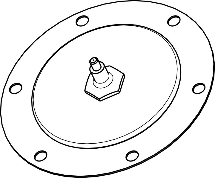 Actual product image Schneider Electric Diaphragm, for XML-S02 pressure switch XMLZL014