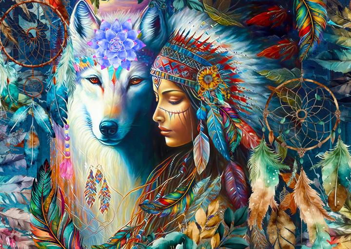 Immagine prodotto Enjoy Puzzle Puzzle 1000 pezzi - Native Princess (1000 pezzi)