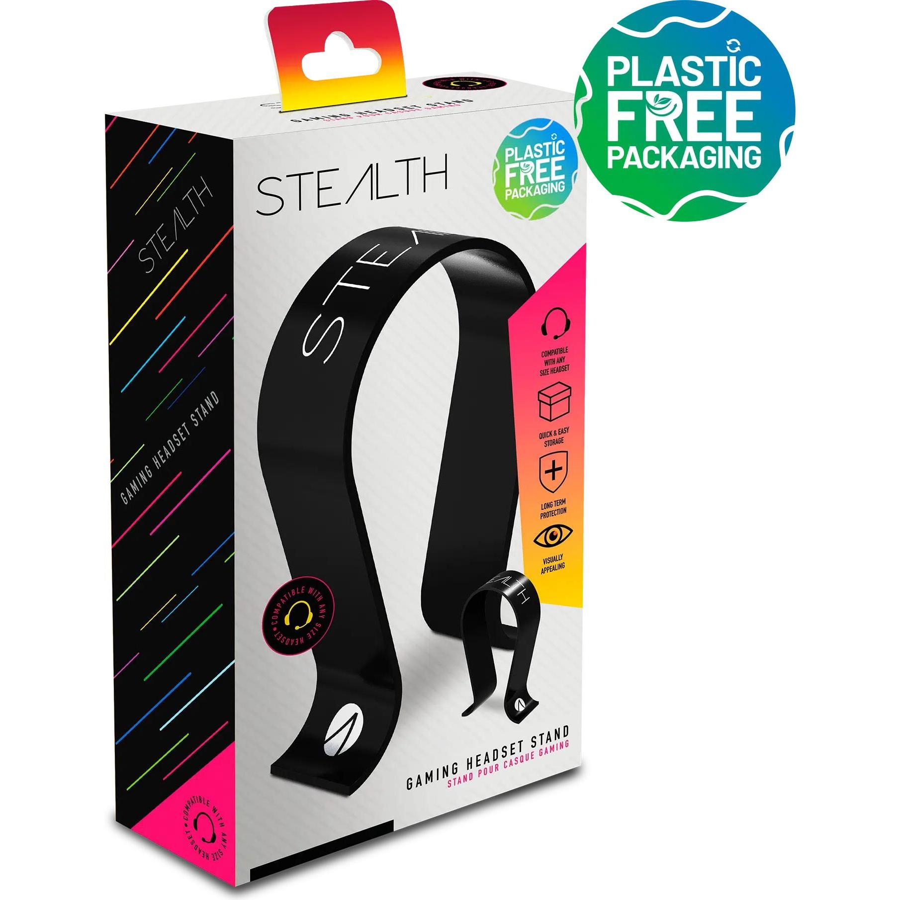 Thumbnail - Stealth Gaming Headset Stand, Kopfhörerständer, Schwarz