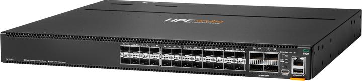 Immagine prodotto Aruba HPE Networking CX 8100 24x10G SFP+ 4x40/100G QSFP28 FB Airflow 3Fan 2AC Pacchetto switch PSU (28 porte)