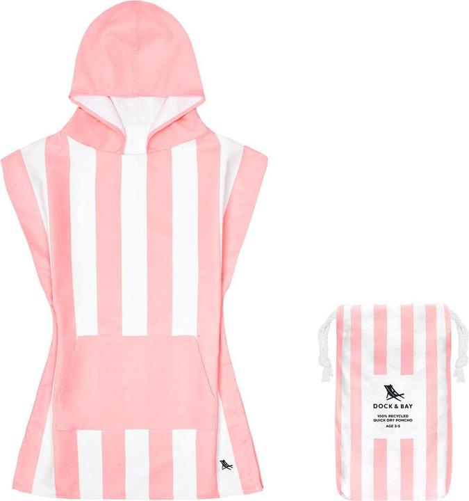 Dock & Bay Poncho Malibu pink