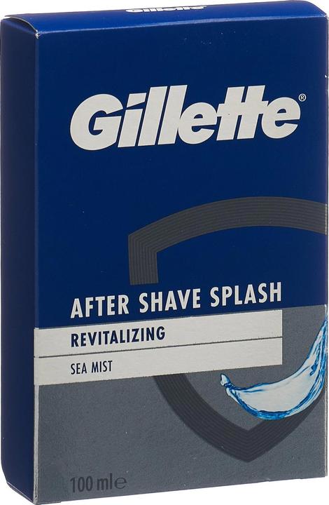 Actual product image Gillette After Shave Splash Revitalizing Sea Mist (Aftershave lotion, 100 ml)