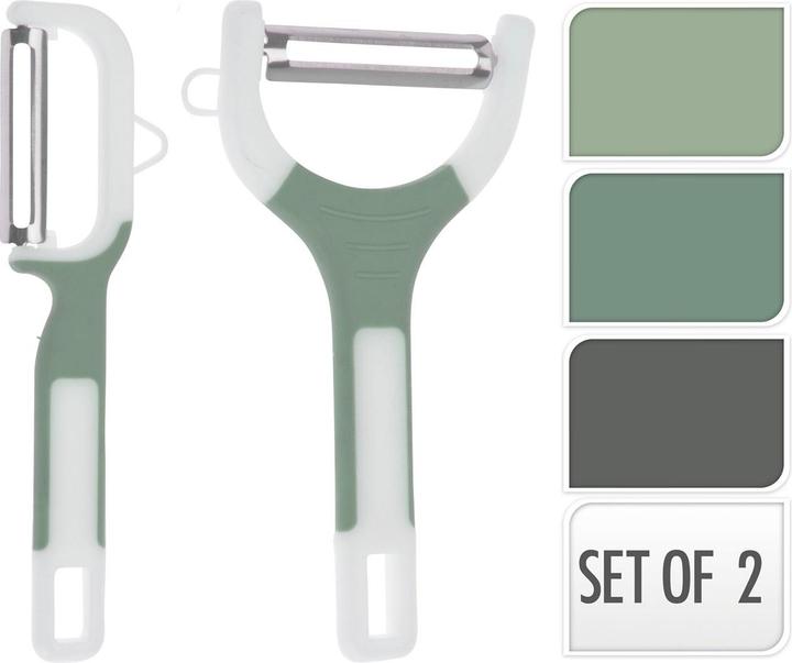 Produktbild Excellent Houseware Schäler für Obst und Gemüse, 2er Set