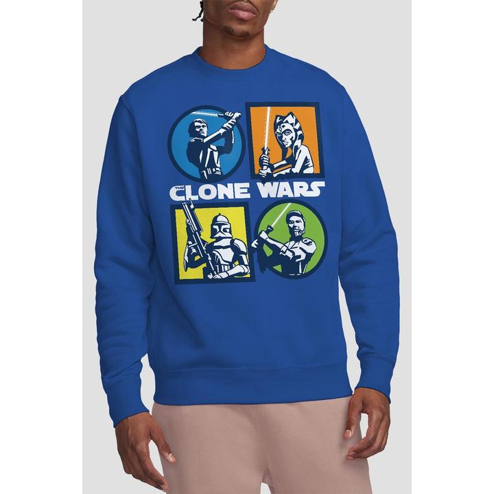 Immagine prodotto Star Wars Clone Wars Felpa Griglia Adulto Unisex (XL)