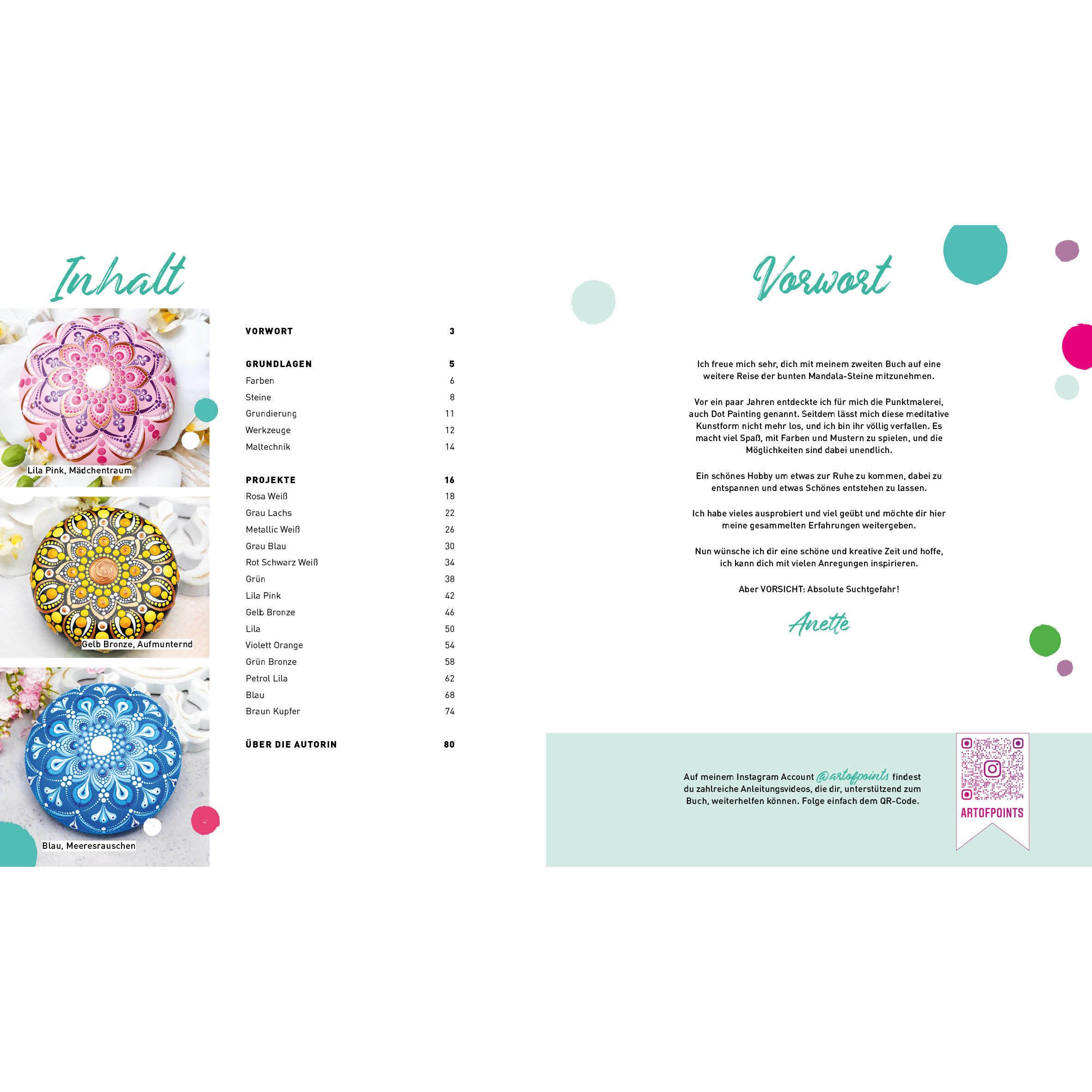 Thumbnail - Steine bemalen – Mandala – Band 2, Ratgeber von Anette Berstling