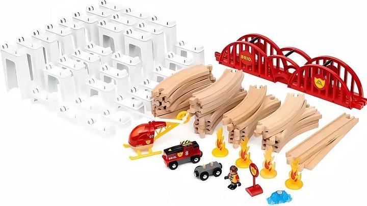 Produktbild Ravensburger BRIO World – 36114 Grosses Spiralenset| Spielzeuglok-Set für Kinder ab 3 Jahren