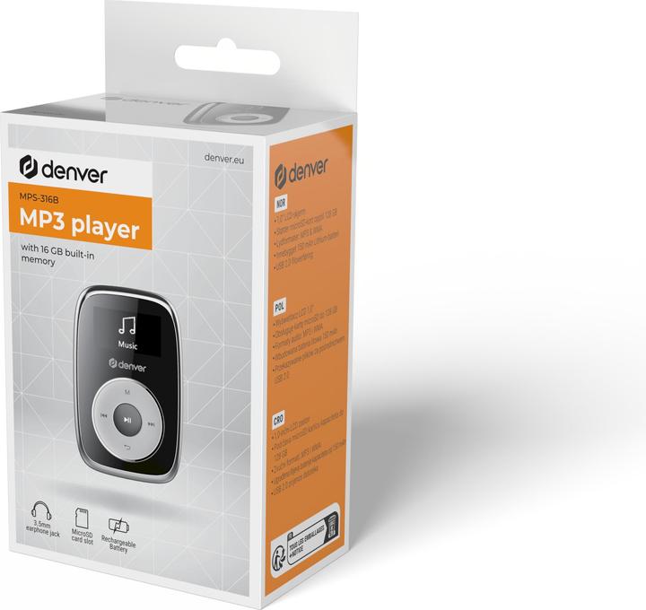 Produktbild Denver MPS-316B (16 GB)