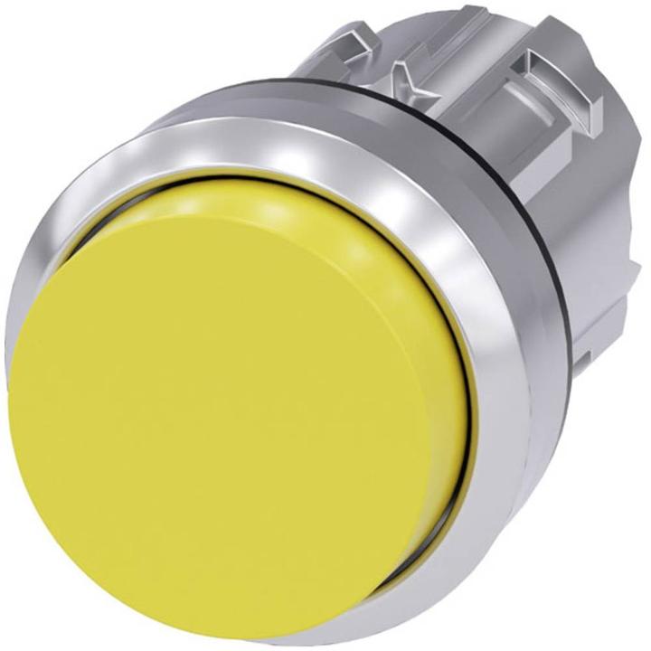 Produktbild Siemens Pushbutton 22mm yellow raised button