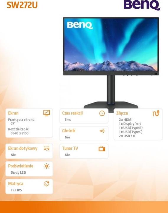 Actual product image BenQ PhotoVue SW272U (27")