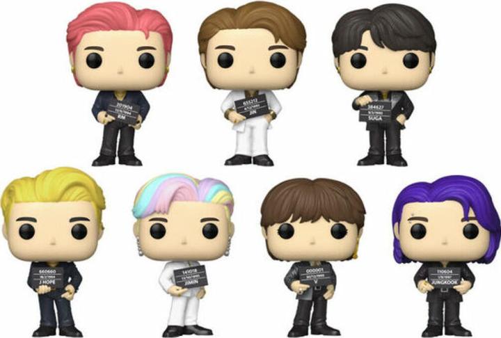 Actual product image Funko Pop! Rocks BTS 7 Pack Butter