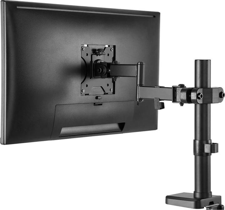 Image du produit Maclean MC-984 LED LCD Monitor Arm Bracket for Pole Mounting 8kg 28-60mm Extendable Folding 17-32" (bras (Barre, Tables, 32", 8 kg)