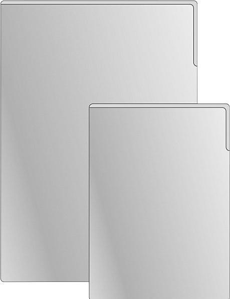 Actual product image Eichner 10 document sleeves self-adhesive transparent (A4, 10 x)