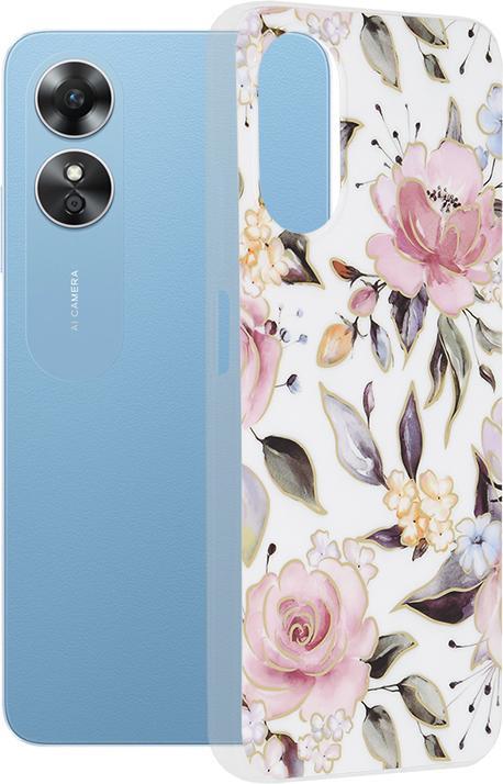 Image du produit Techsuit - Marble Series - Oppo A17 - Chloe White (Oppo A17k)