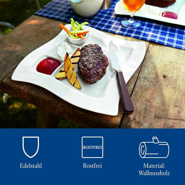 Actual product image Villeroy & Boch Pizza & Steak Knife Set 6pcs Texas (6 pcs., Knife)