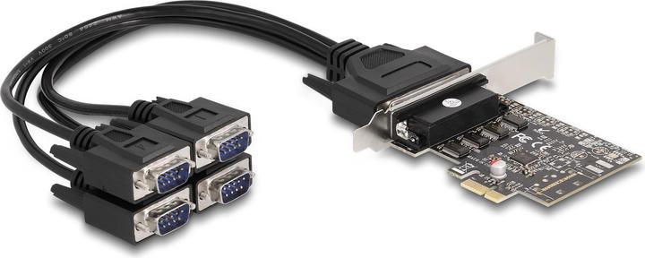 Productafbeelding Delock PCI Express kaart naar 4 x seriële RS-232 (0.02 m)
