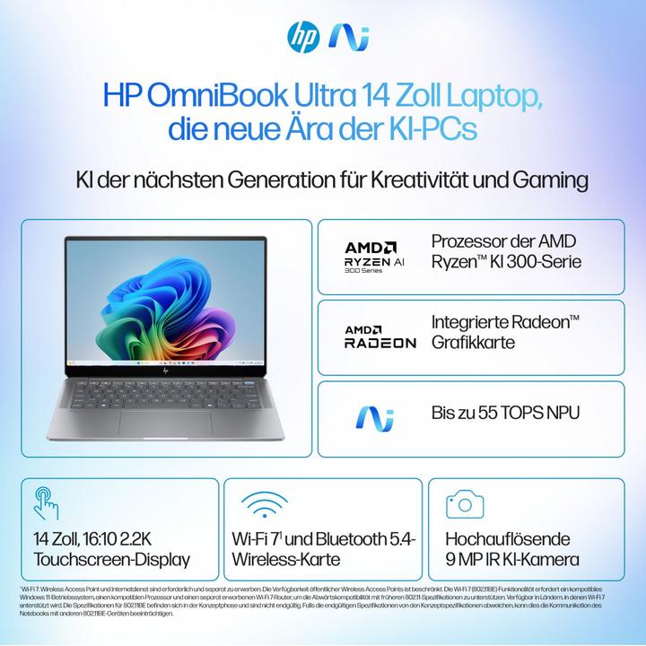 Image du produit HP 14-fd0190ng (14", 16 Go, 512 Go, DE)