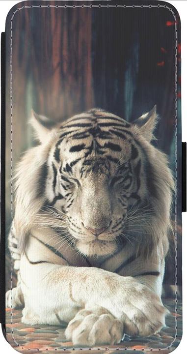Produktbild PhoneLook Hülle Wallet schwarz Zen Tiger (Apple iPhone 13 Pro Max)