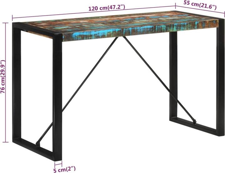 Image du produit vidaXL Esstisch (140 x 70 x 75 cm)