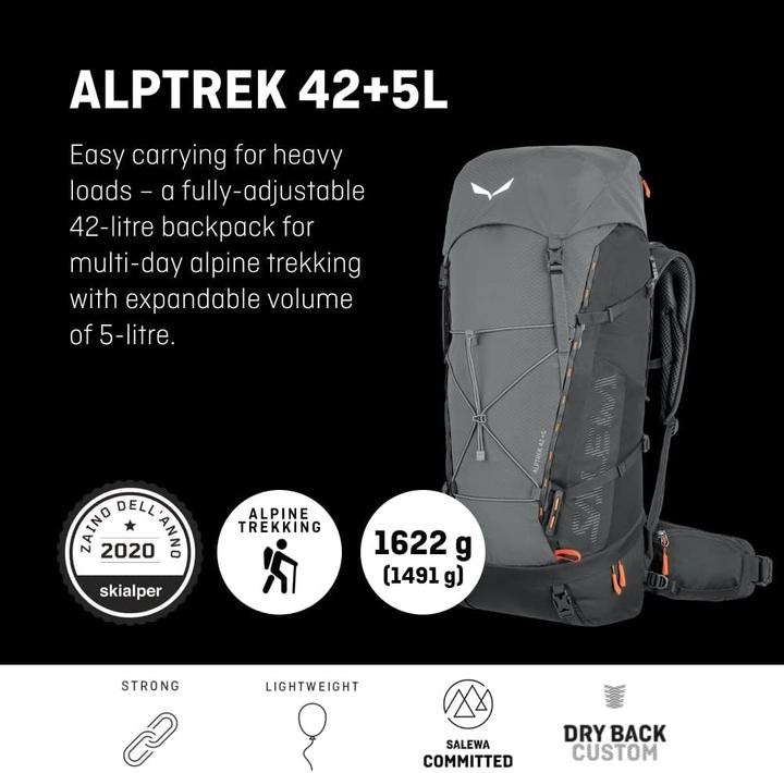 Produktbild Salewa Alptrek + L Rucksack (42 l)