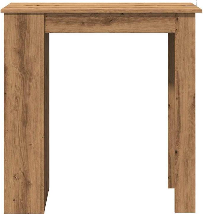 Produktbild vidaXL Bartisch mit Regal Artisan-Eiche 102x50x103,5 cm Holzwerkstoff