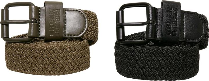 Urban Classics Elastic Belt Set (S, M)