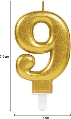 Actual product image Amscan Number 9 (1x)