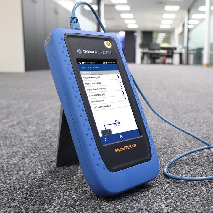 Immagine prodotto Trend Networks SignalTEK QT 10G Gigabit R166002 Kupfer-Qualifizierungstester