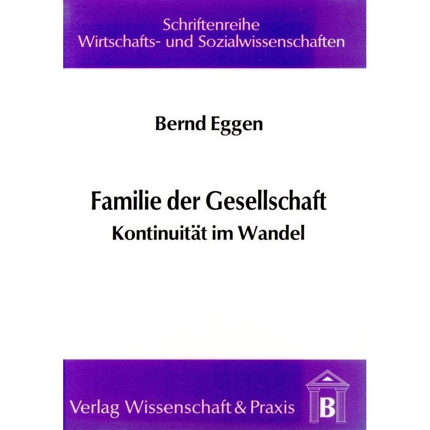 Familie der Gesellschaft., Fachbücher