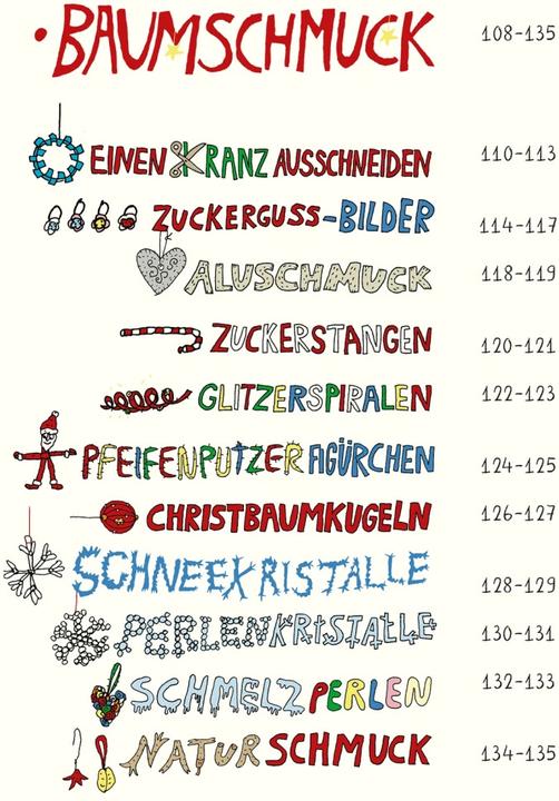 Nährwerte und Zutaten Wir basteln uns durch den Advent