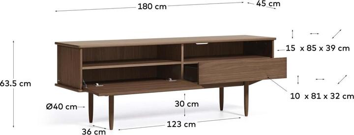 Produktbild Kave Home Carolin (45 x 180 cm)