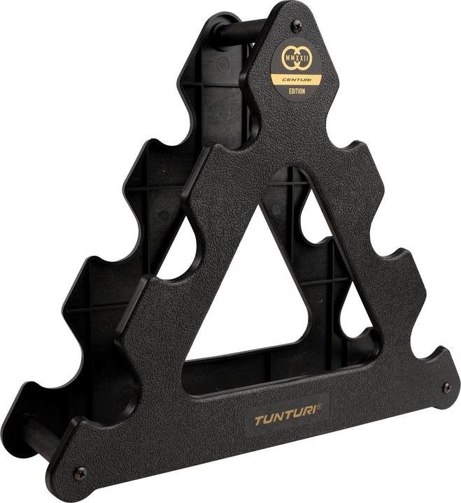 Produktbild Tunturi Centuri Neopren Kurzhantelset mit Ständer (2 x 1 kg, 2 x 2 kg, 2 x 3 kg)