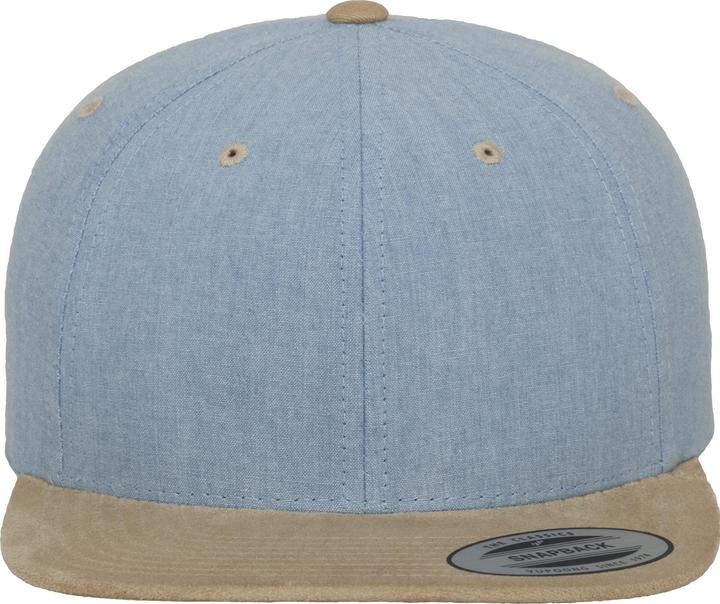 Actual product image Flexfit Chambray-Synthetic-Suede Snapback (One size)