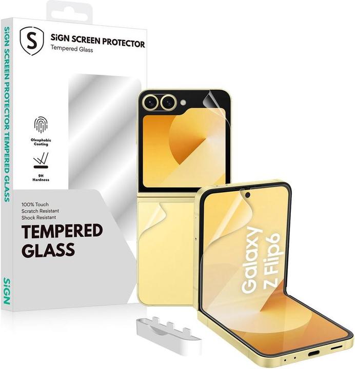 SIGN Ultra-thin TPU Screen Protector for Samsung Galaxy Z Flip 6 (Samsung Galaxy Z Flip6)