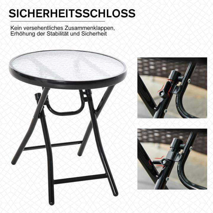 Image du produit Outsunny Table de jardin (45 x 50 cm)