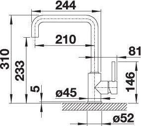 Produktbild Blanco Mili