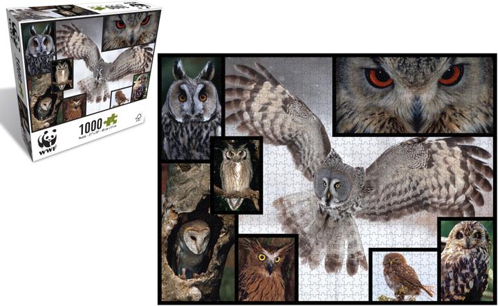 Produktbild WWF Eule-Puzzle (1000 Teile)