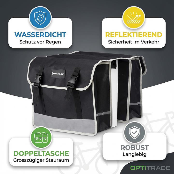 Image du produit Dunlop Sacoche de selle (26 l, Sac de selle)