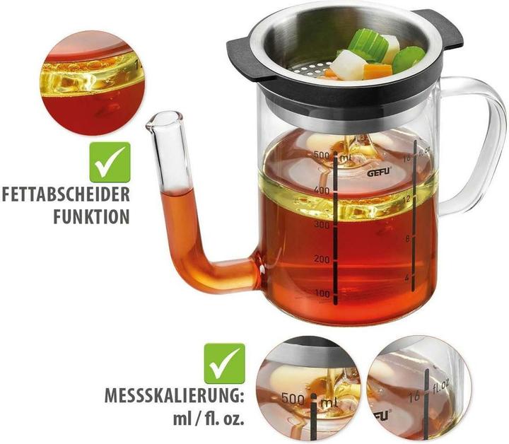 Actual product image GEFU Fat separator can (500 ml)