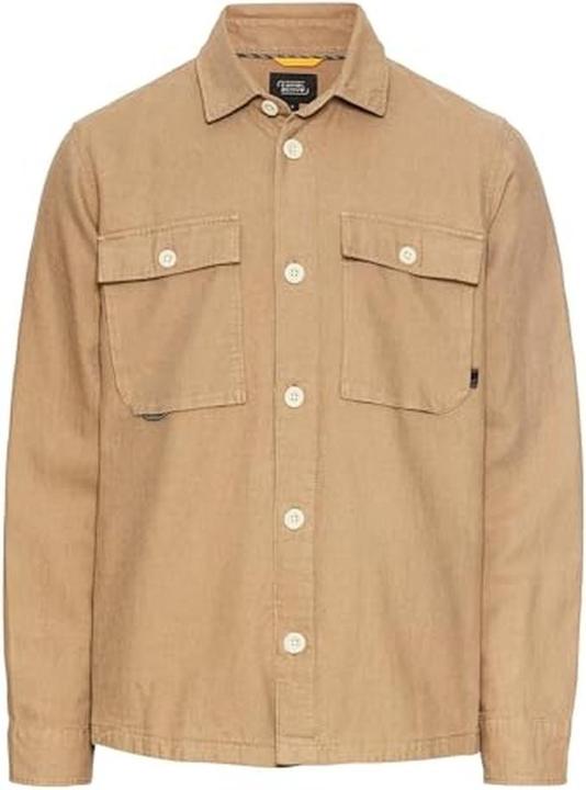 Image du produit Camel Active Overshirt aus Leinen-Baumwoll-Mix (M)