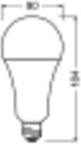 Actual product image Osram Parathom (E27, 24.90 W, 3452 lm, 10 x, E)