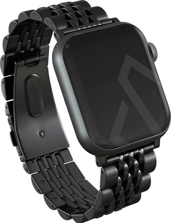 Burga Apple Watch Metal Band - Chic Royal - Black - 38mm / 40mm / 41mm (Stainless steel)