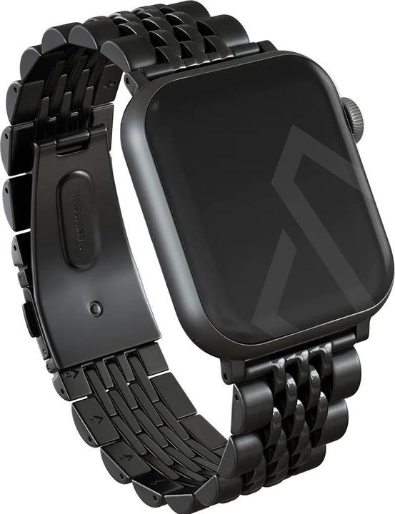 Immagine prodotto Burga Apple Watch Metallgurt - Chic Royal - Schwarz - 38 mm / 40 mm / 41 mm (Acciaio inossidabile)