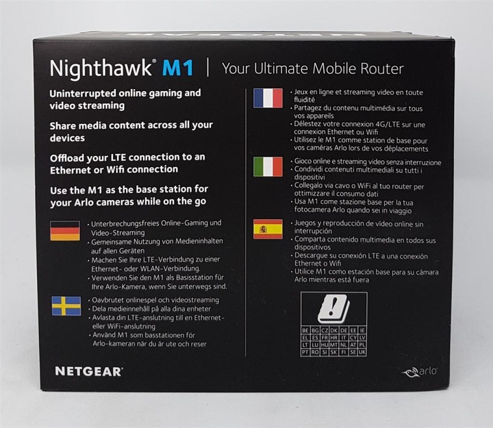 Actual product image Netgear Hotspot Nighthawk M1
