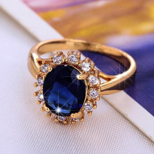 Produktbild Hermex Gold Ring RGP mit Zirkonia - Gold Gr. 56 (56)